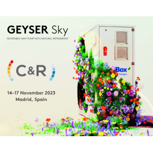 bluebox - GEYSER Sky alla Fiera C&R a Madrid, Spagna - 14>17 Novembre 2023